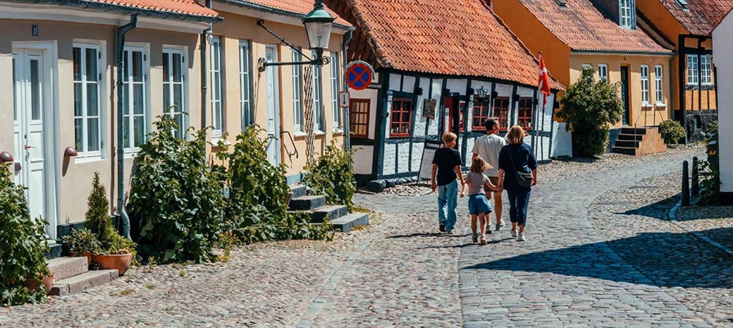 Family Holiday in the charming town Ebeltoft on Djursland