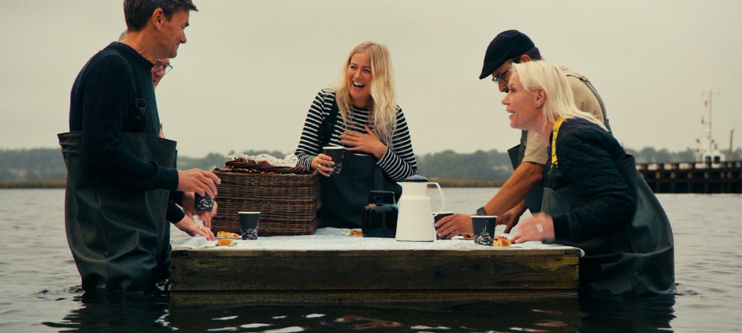 Breakfast on the water at the Coast and Fjord Centre on Djursland