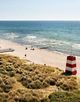 Grenaa Strand på Djursland